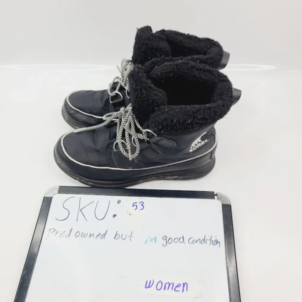 Sorel women black